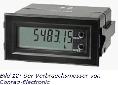 Bild 12: Der Verbrauchsmesser von
Conrad-Electronic